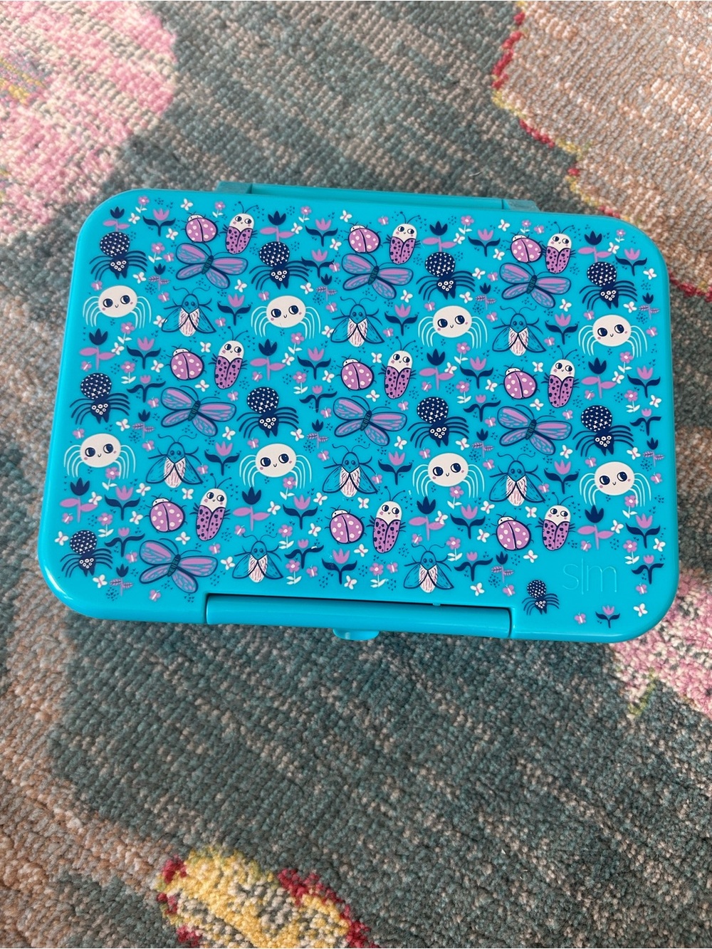 Simple modern 5 compartment bento box